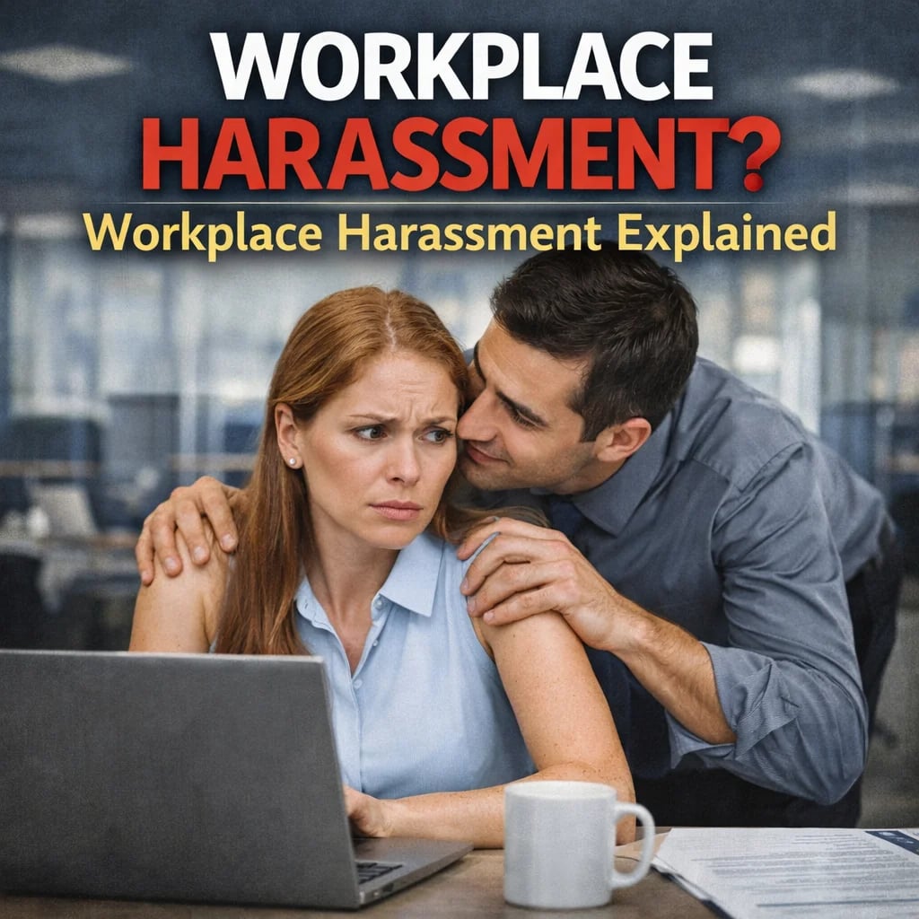 Workplace Harassment Explained - What is workplace harassment? Learn the difference between a hostile work environment and quid pro quo harassment, and when to speak with an employment lawyer.