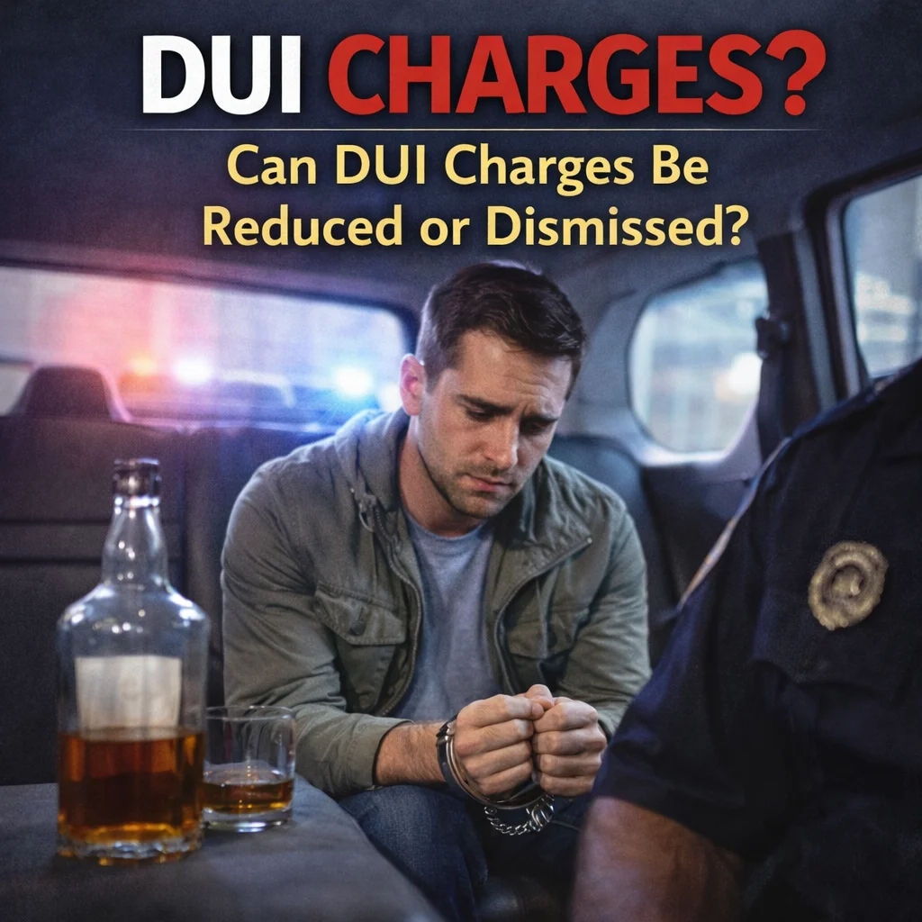 Can DUI Charges Be Reduced or Dismissed? - Can DUI charges be reduced? Here is what actually determines the outcome, from BAC level to the quality of the stop, and what a DUI attorney can change.